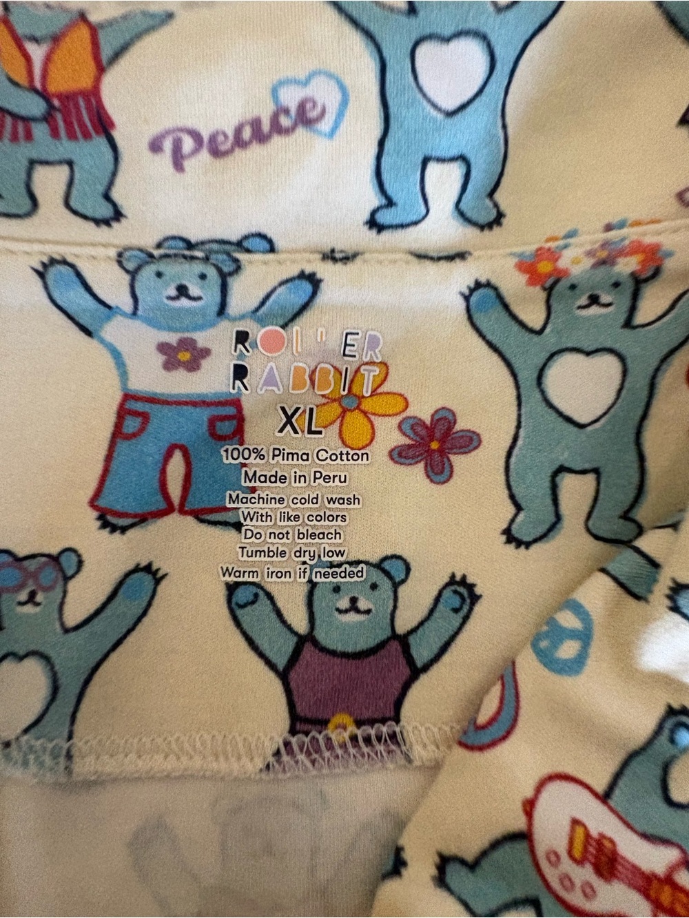Roller Rabbit Summer of Love print - Picture 3 of 7
